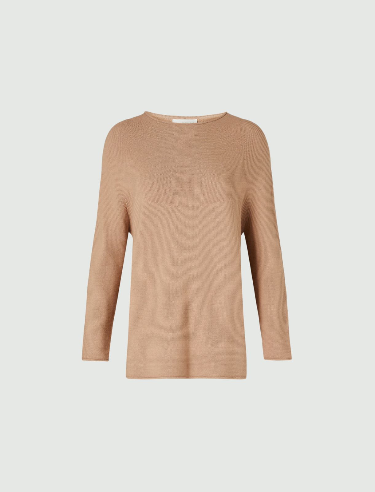 MONOCHROME Cotton sweater, sand - Marella