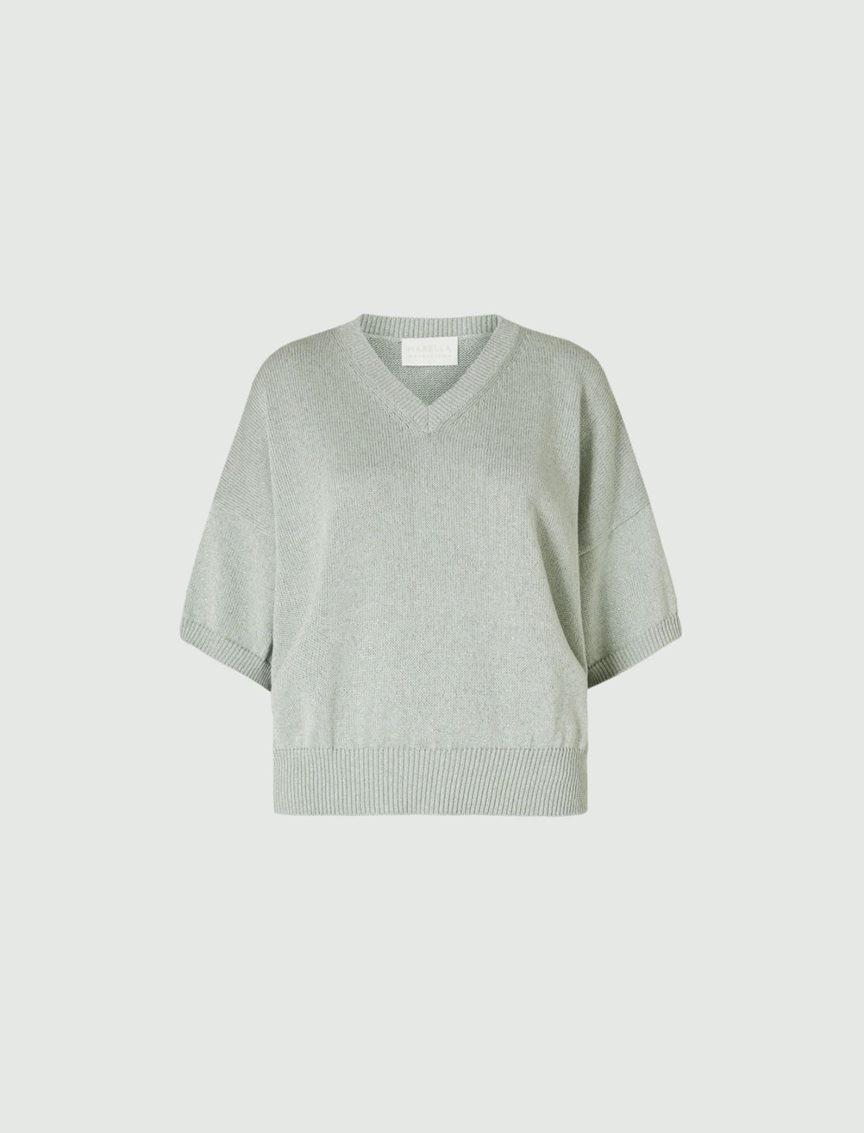 MONOCHROME Oversized sweater, pastel green - Marella