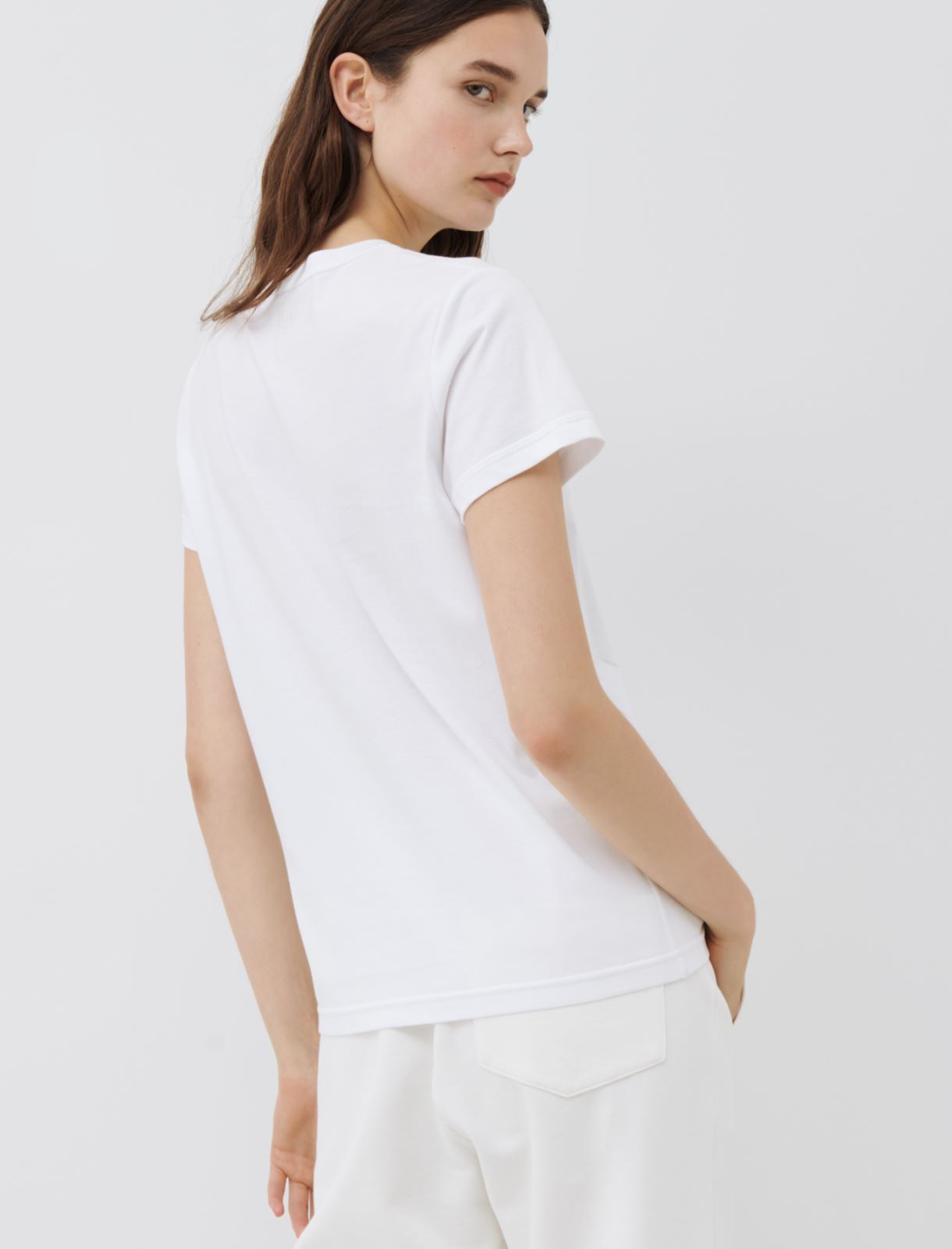 T-shirt with embroidery Marella