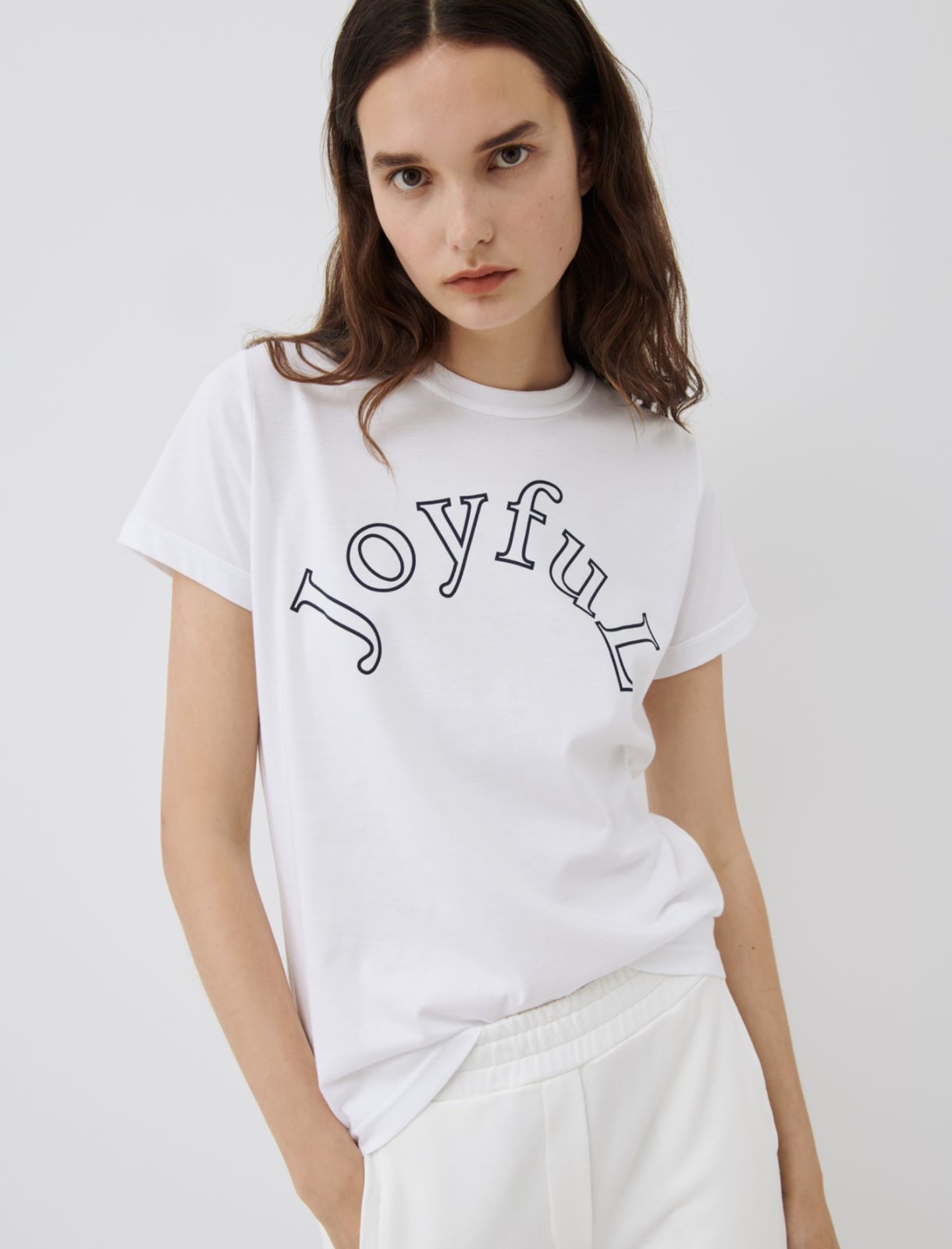 T-shirt with embroidery Marella