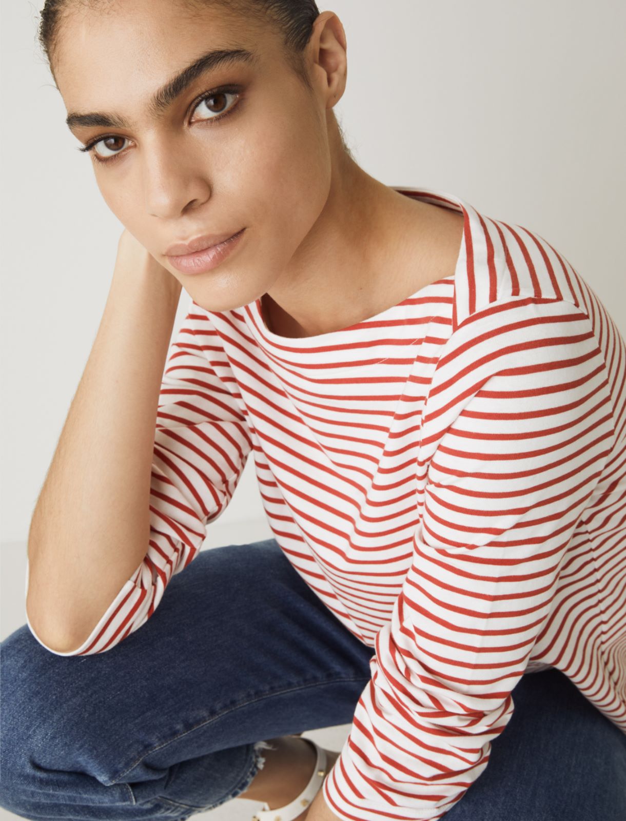 Jersey T-shirt, red - Marella