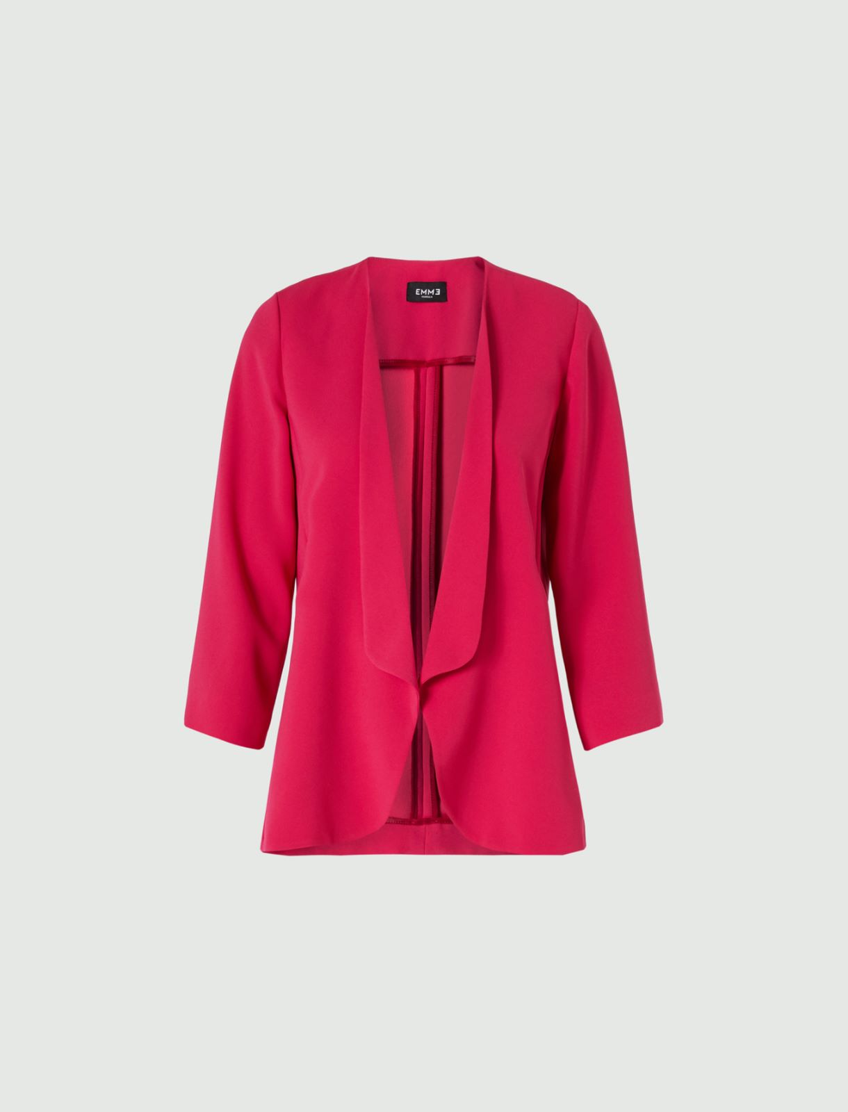 Crepe blazer, fuchsia - Marella
