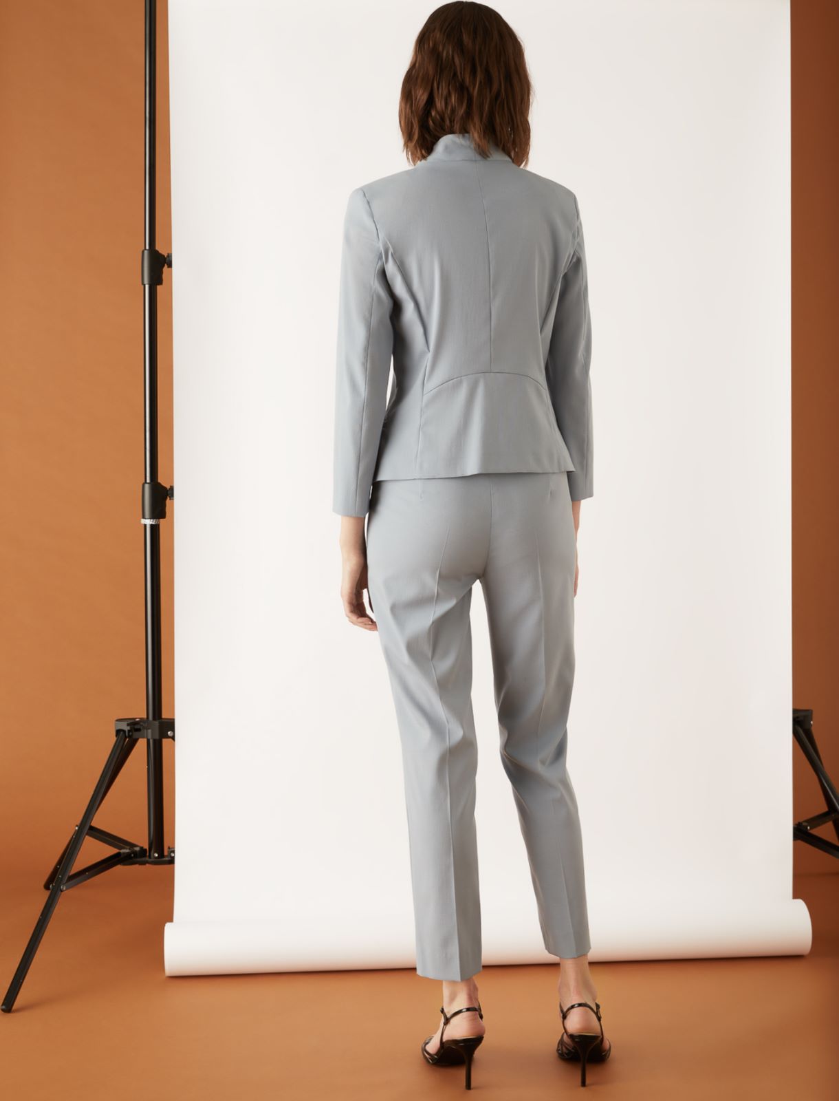 Faille suit, blue-grey - Marella