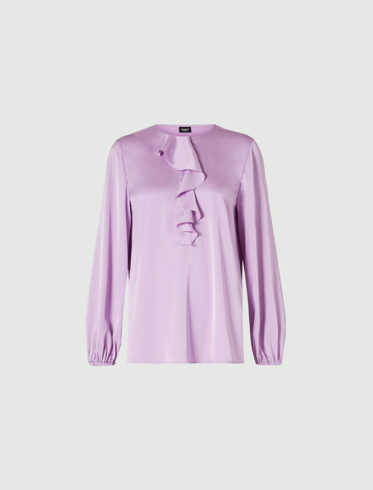 Satin blouse, orchis rose - Marella