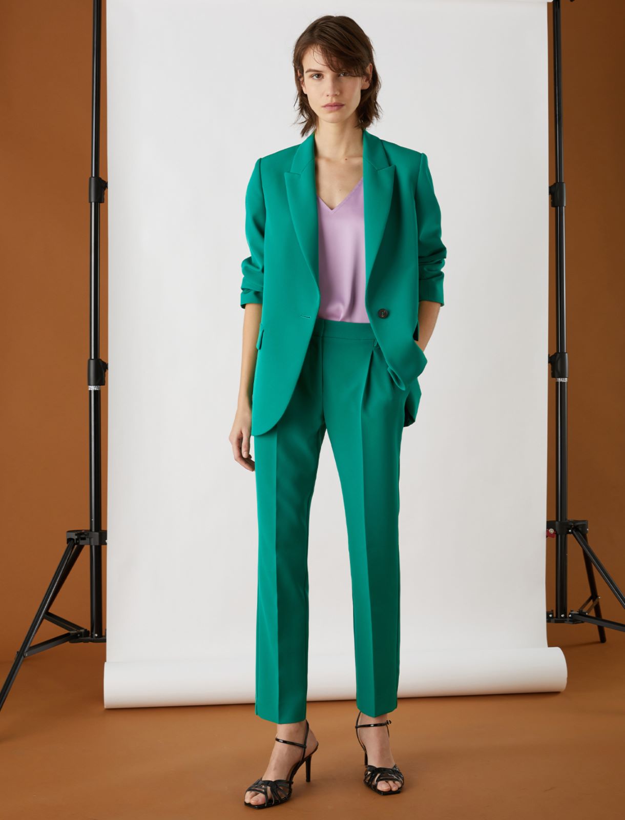 Cady-Hose, smaragdgrun - Marella