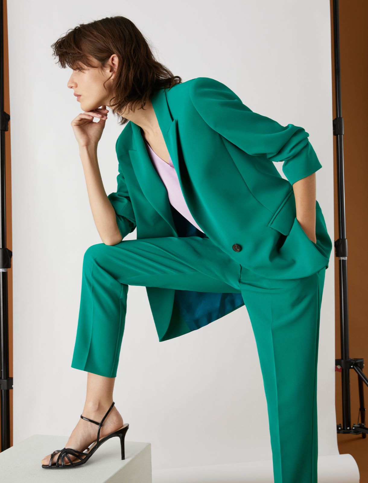 Cady-Hose, smaragdgrun - Marella