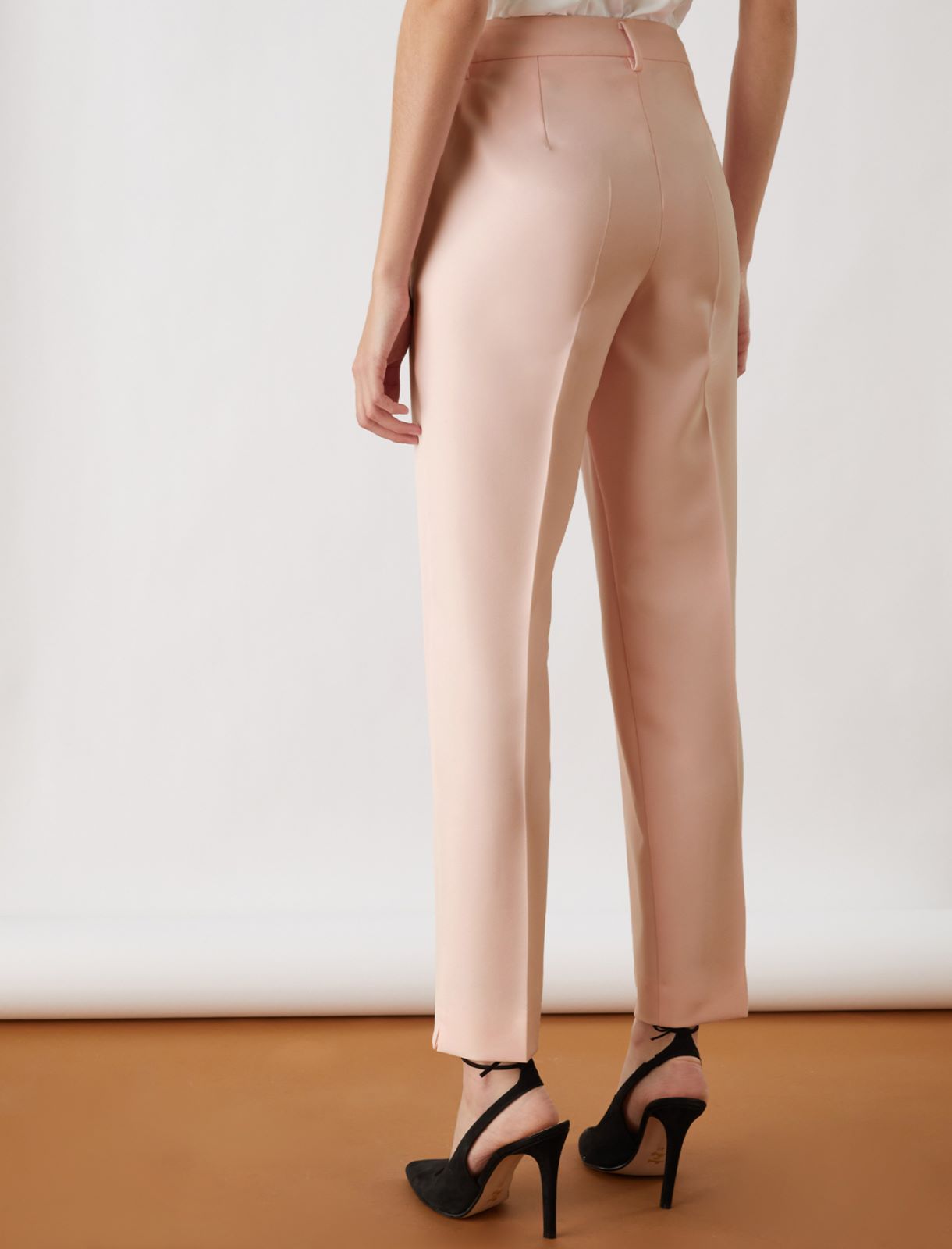 Cady trousers, powder - Marella