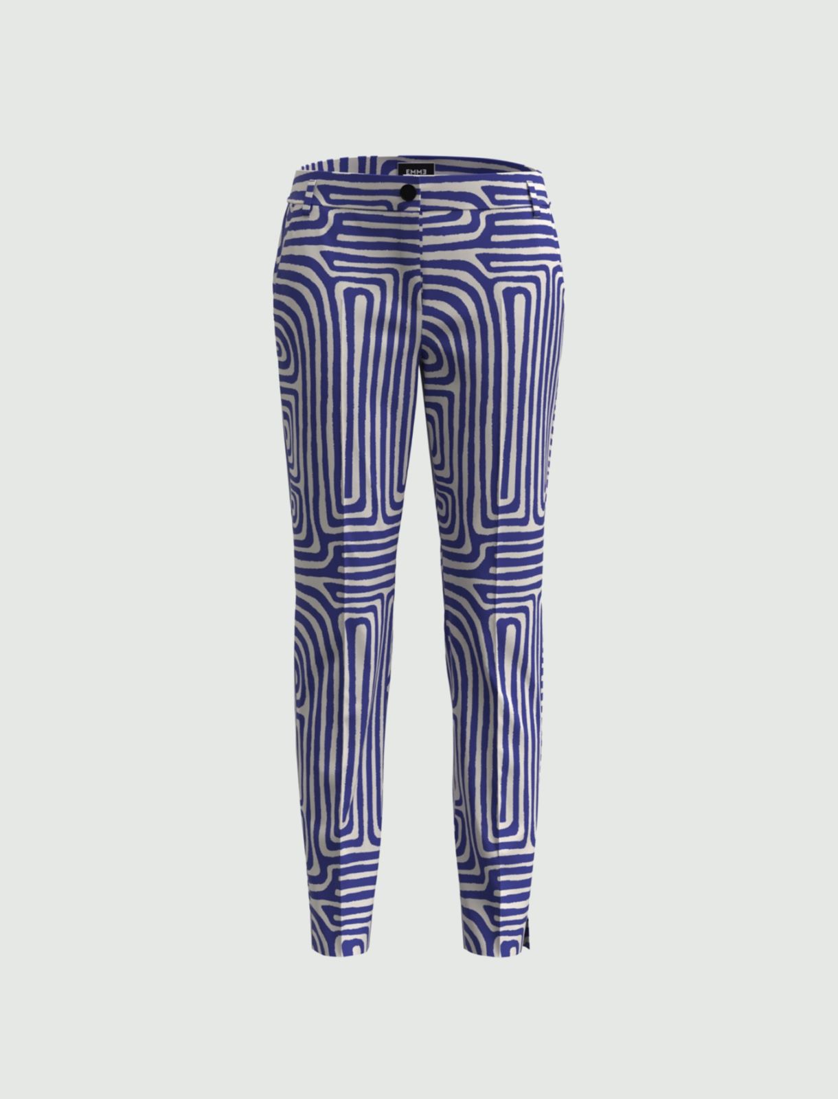 Patterned trousers, cornflower blue - Marella