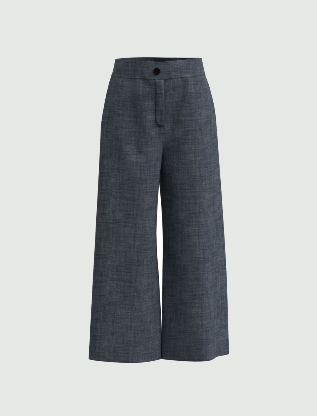 Palazzo trousers, navy - Marella