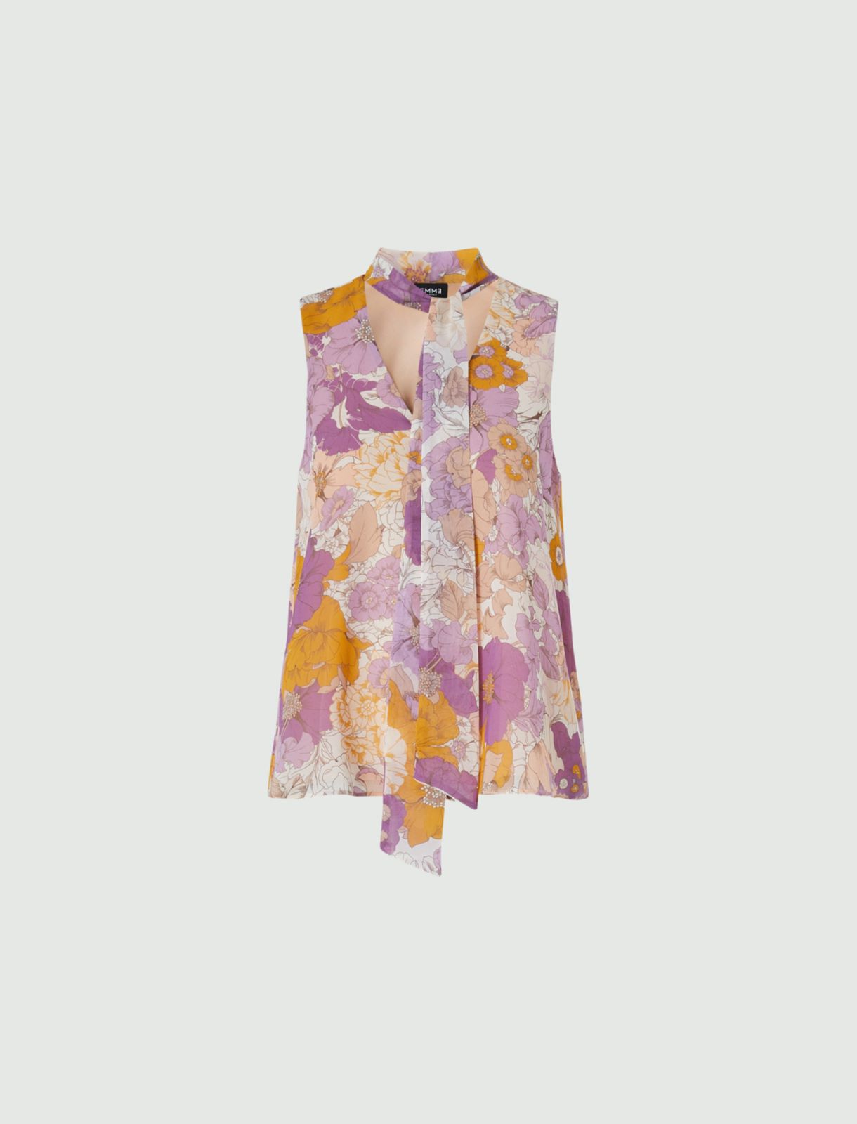 Patterned top, purple - Marella