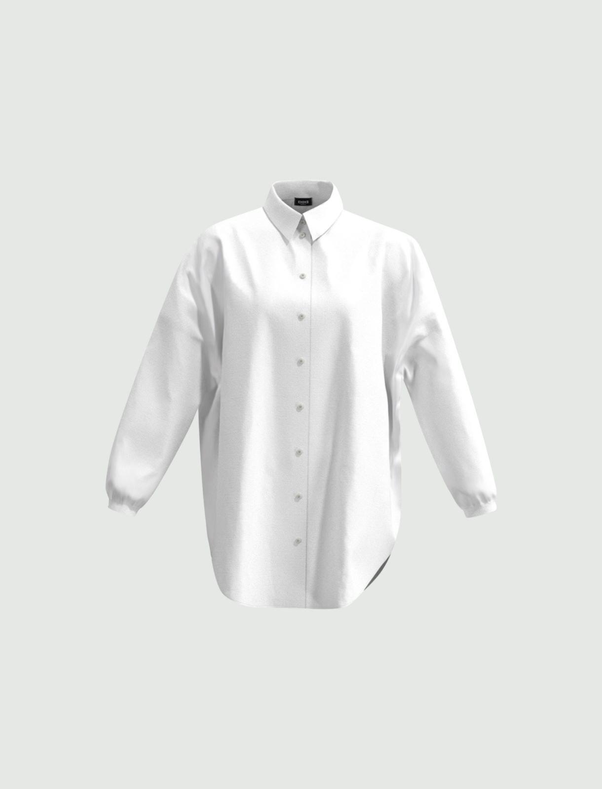 Poplin shirt by Giorgia Palmas, white - Marella