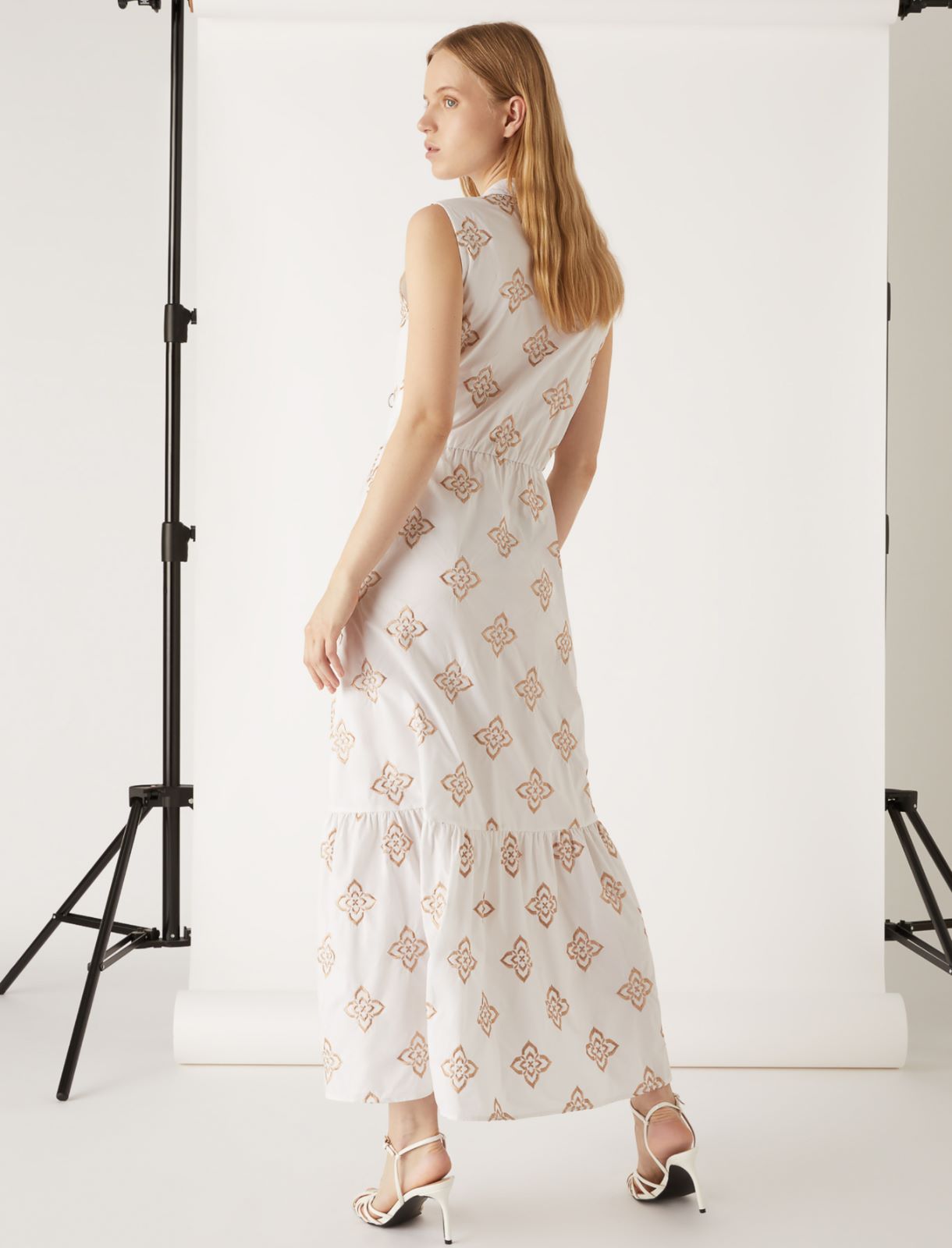 Flounce dress by Giorgia Palmas, white - Marella