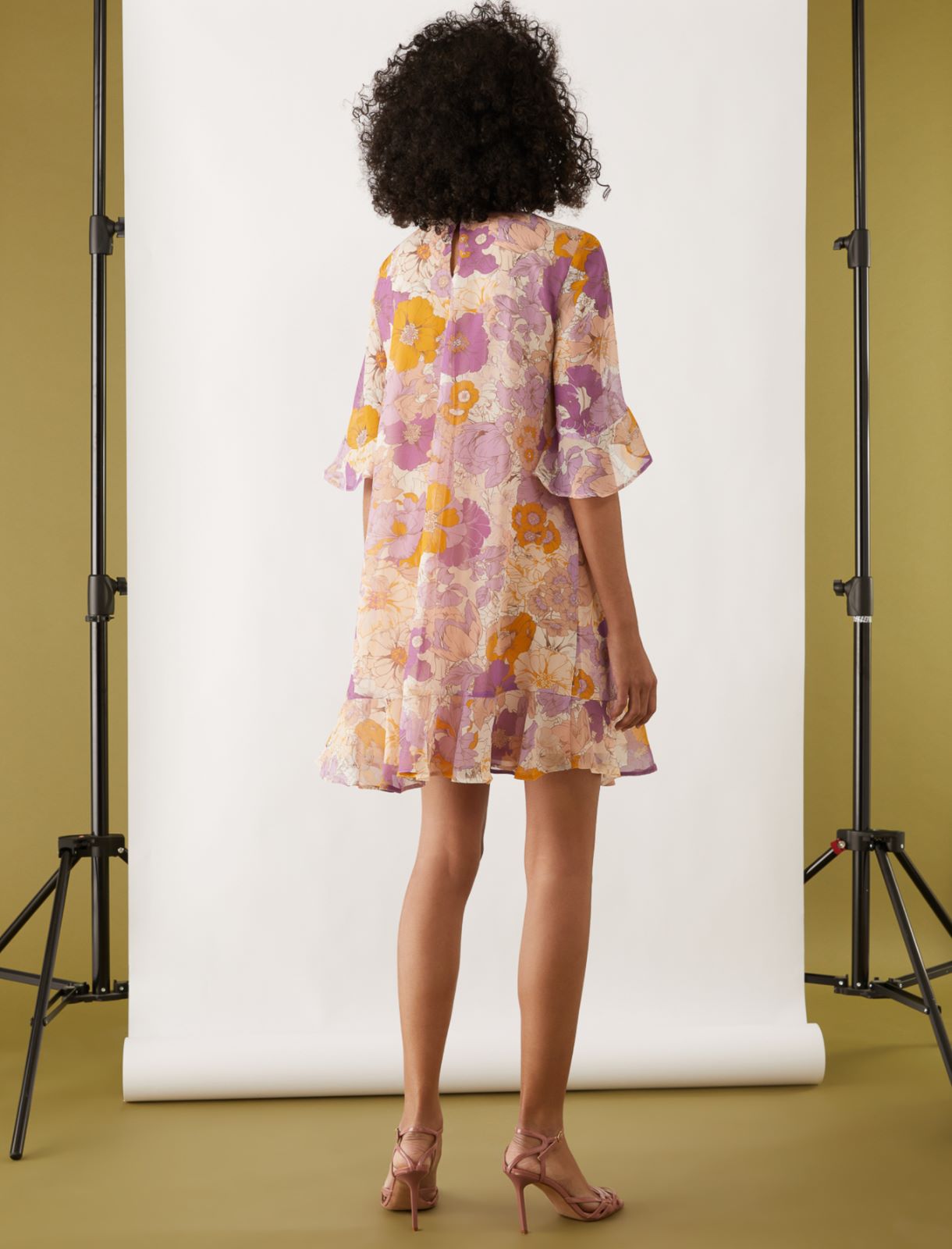 Patterned dress, purple - Marella