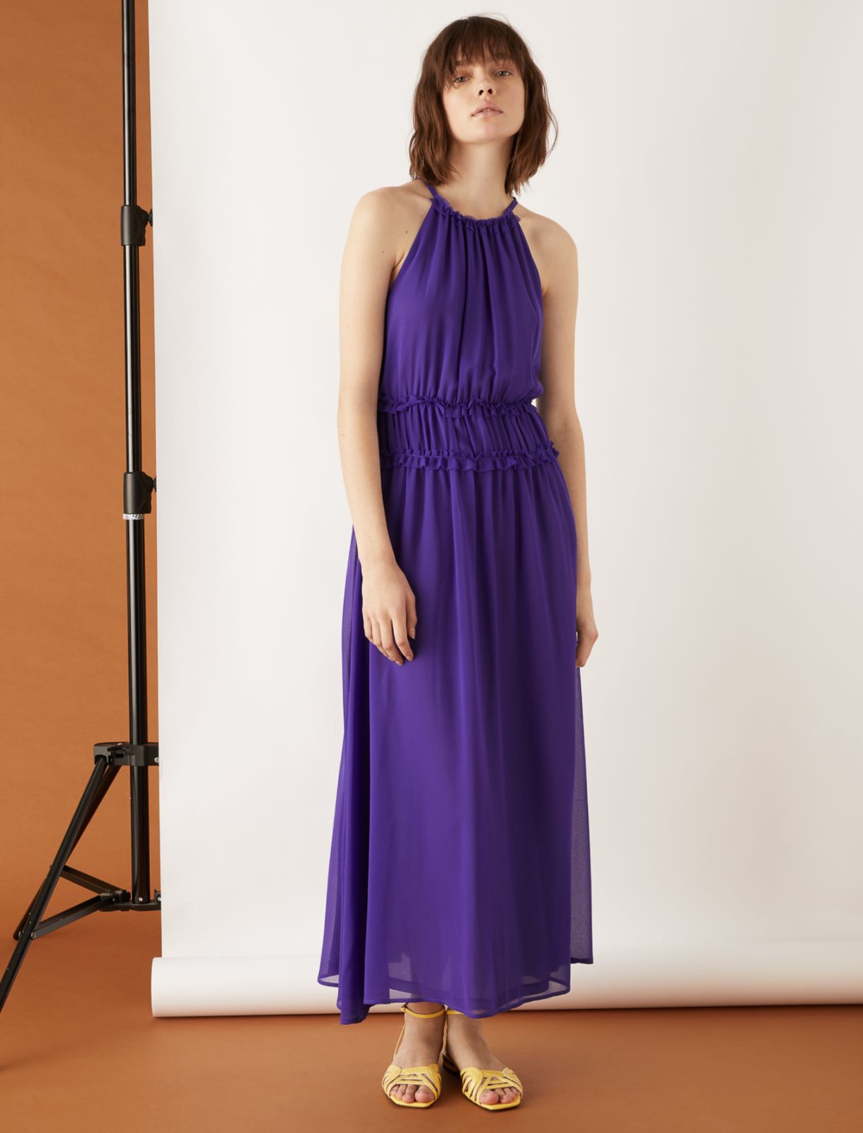 Georgette dress, purple - Marella