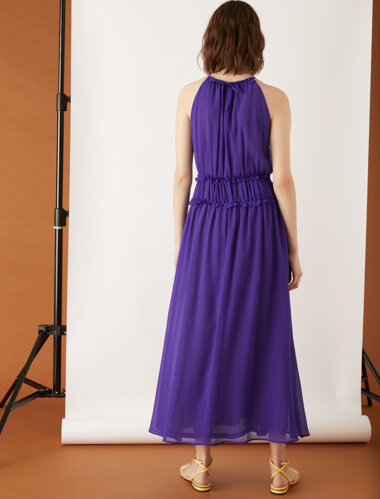 Georgette dress, purple - Marella