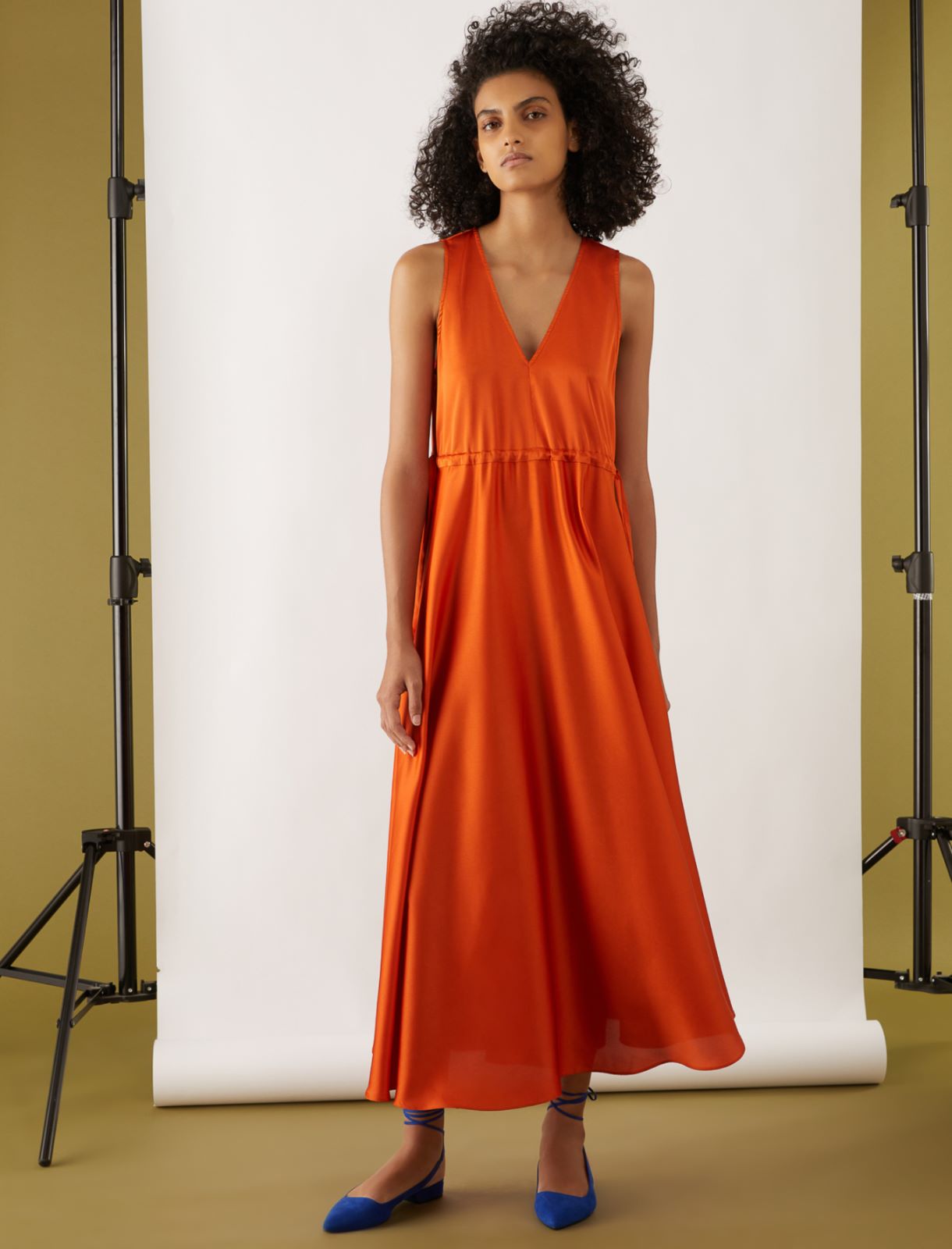 Abito lungo, arancio - Marella
