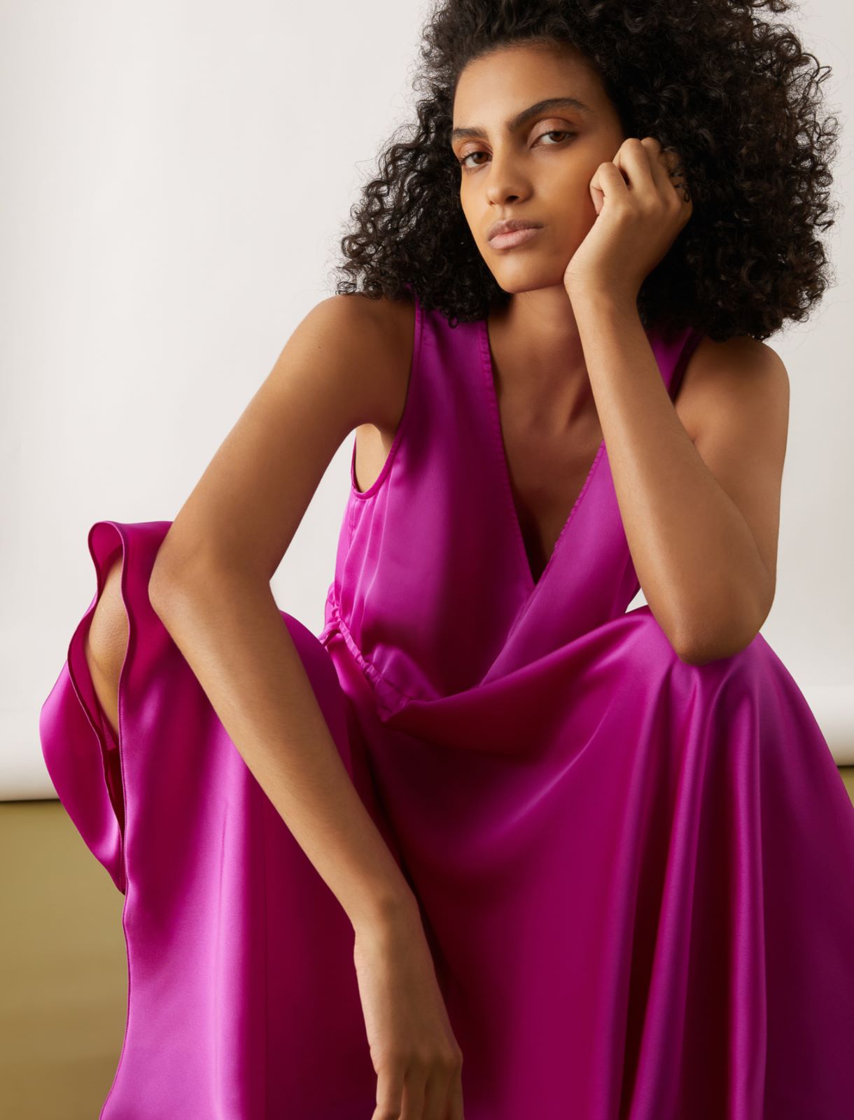 Long dress, fuchsia - Marella