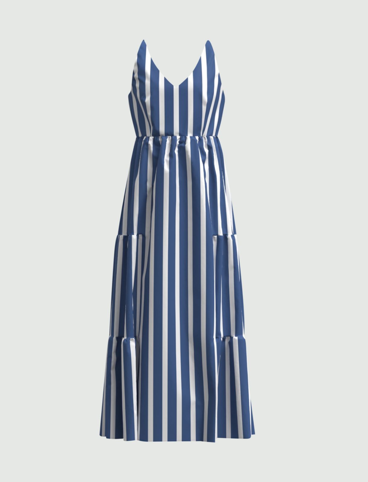 Long dress, cornflower blue - Marella