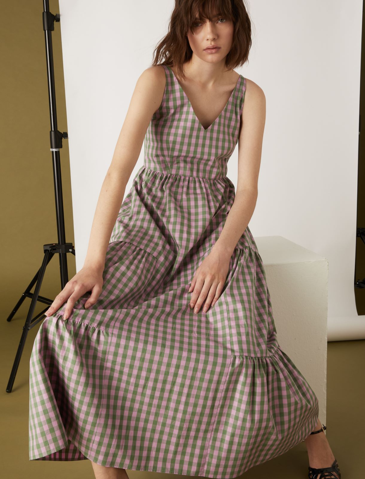 Long dress, orchis rose - Marella