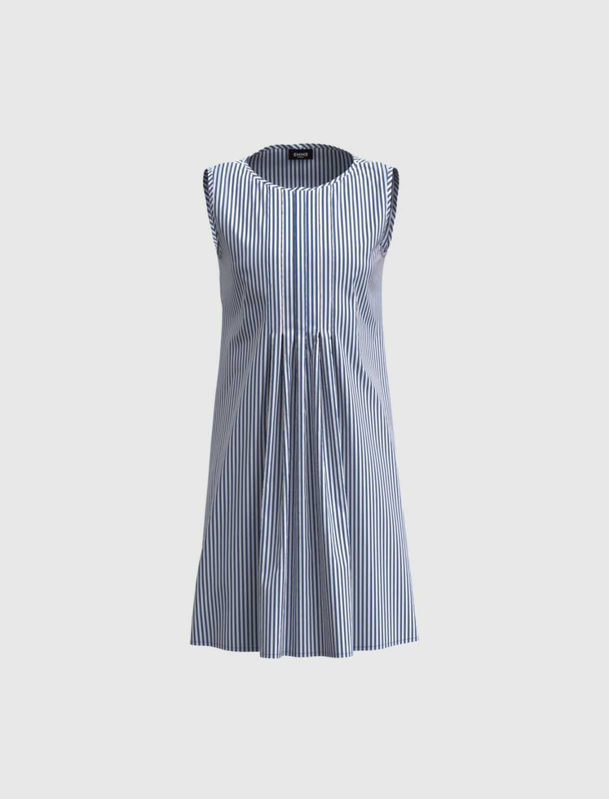 Gemustertes Kleid, lichtblau - Marella