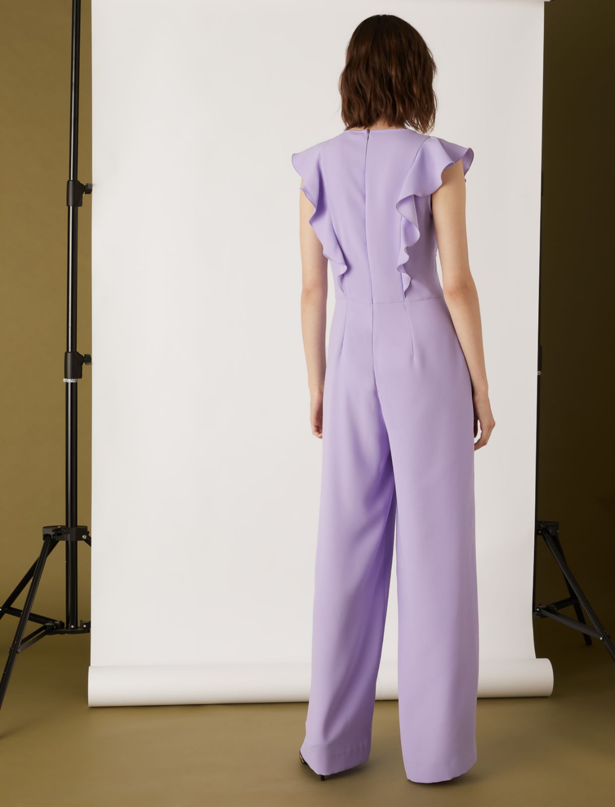 Ruffle jumpsuit, lilac - Marella