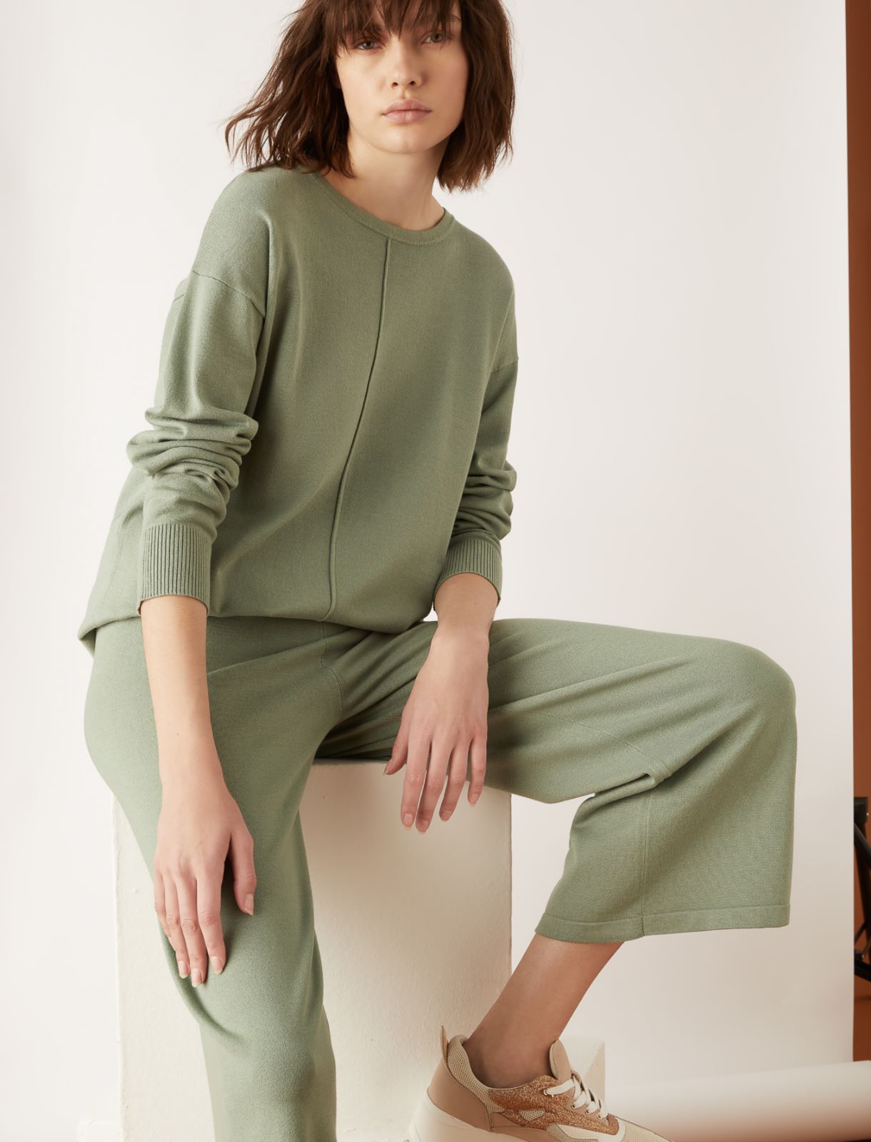 Cropped trousers Marella