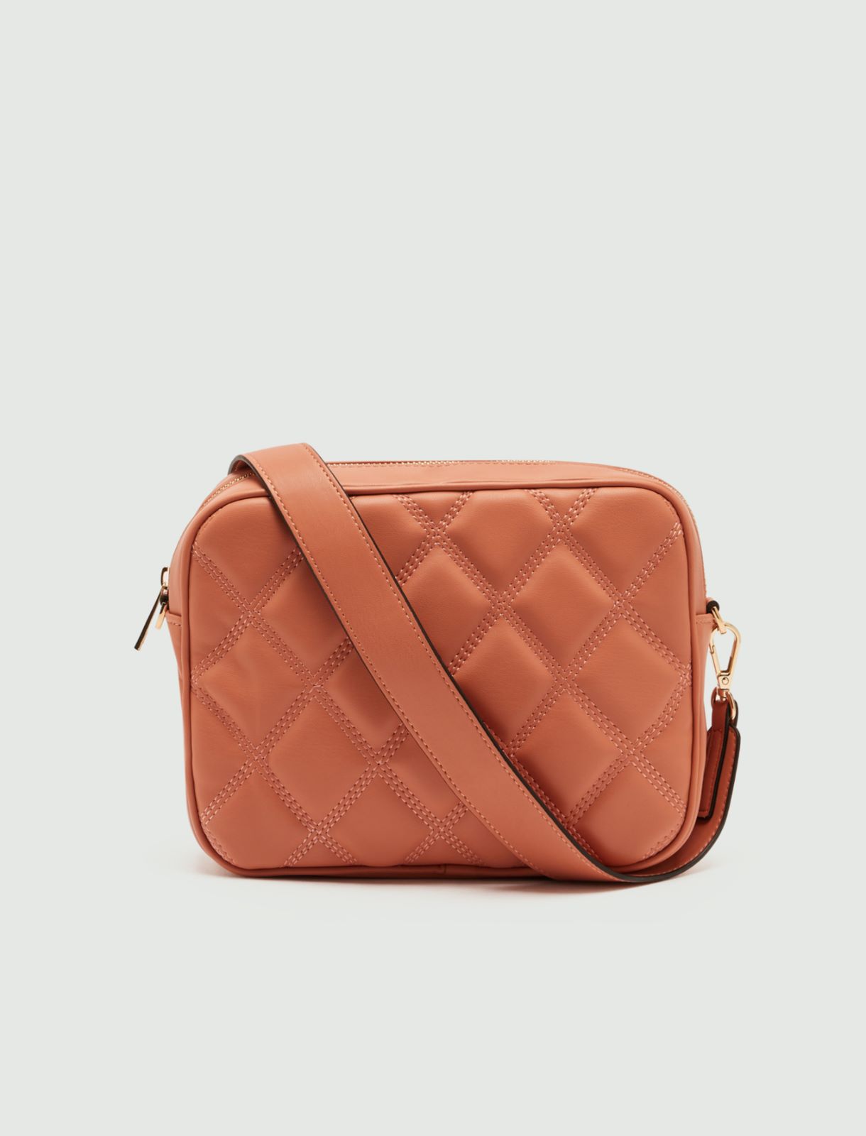 Borsa trapuntata, mattone rosso - Marella