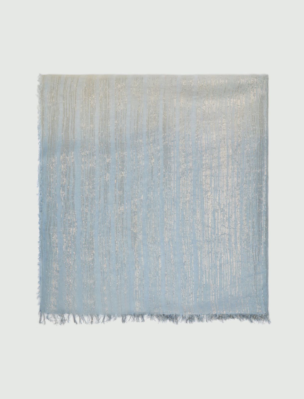 Lurex stole, light blue - Marella