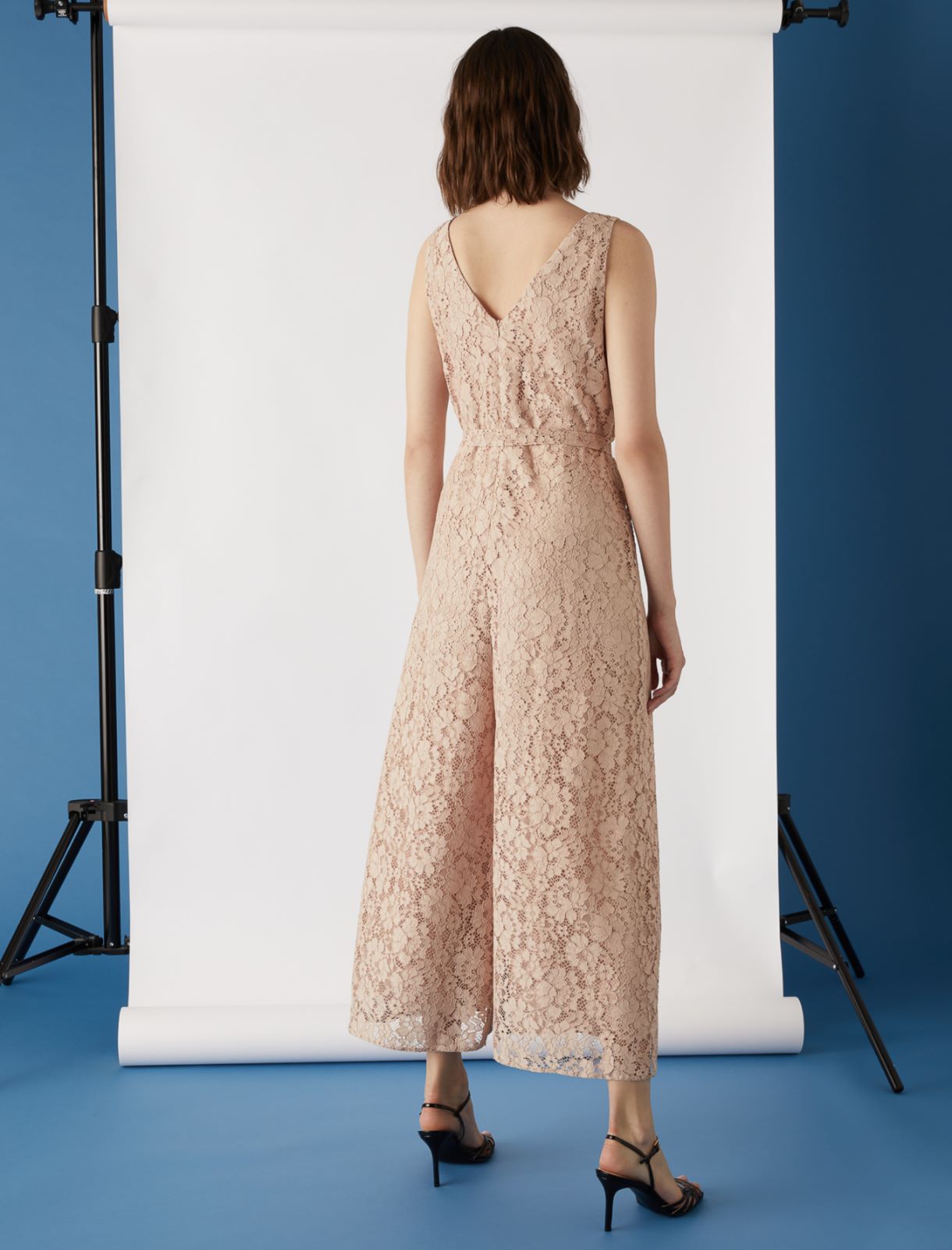 Spitzenoverall, puder - Marella