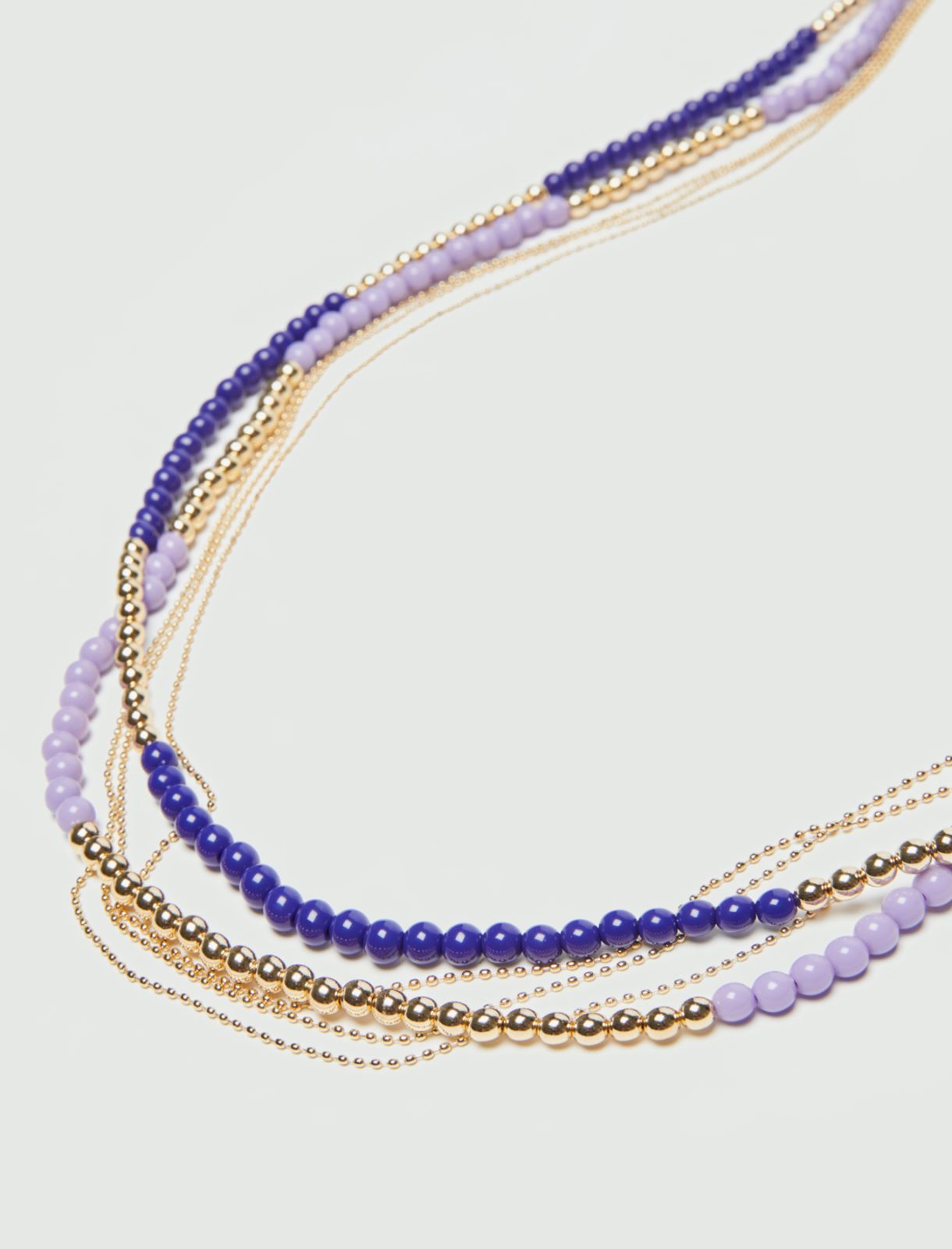 Long necklace, lilac - Marella