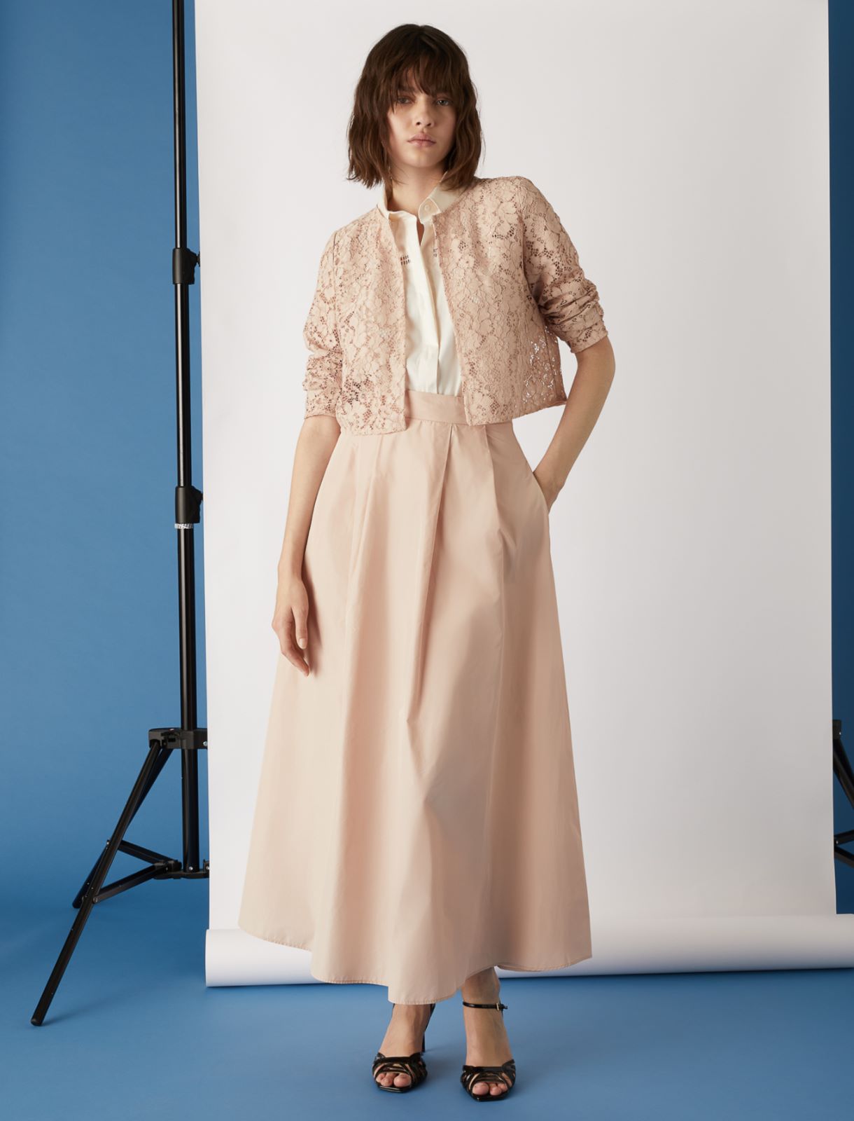 Lace jacket, powder - Marella