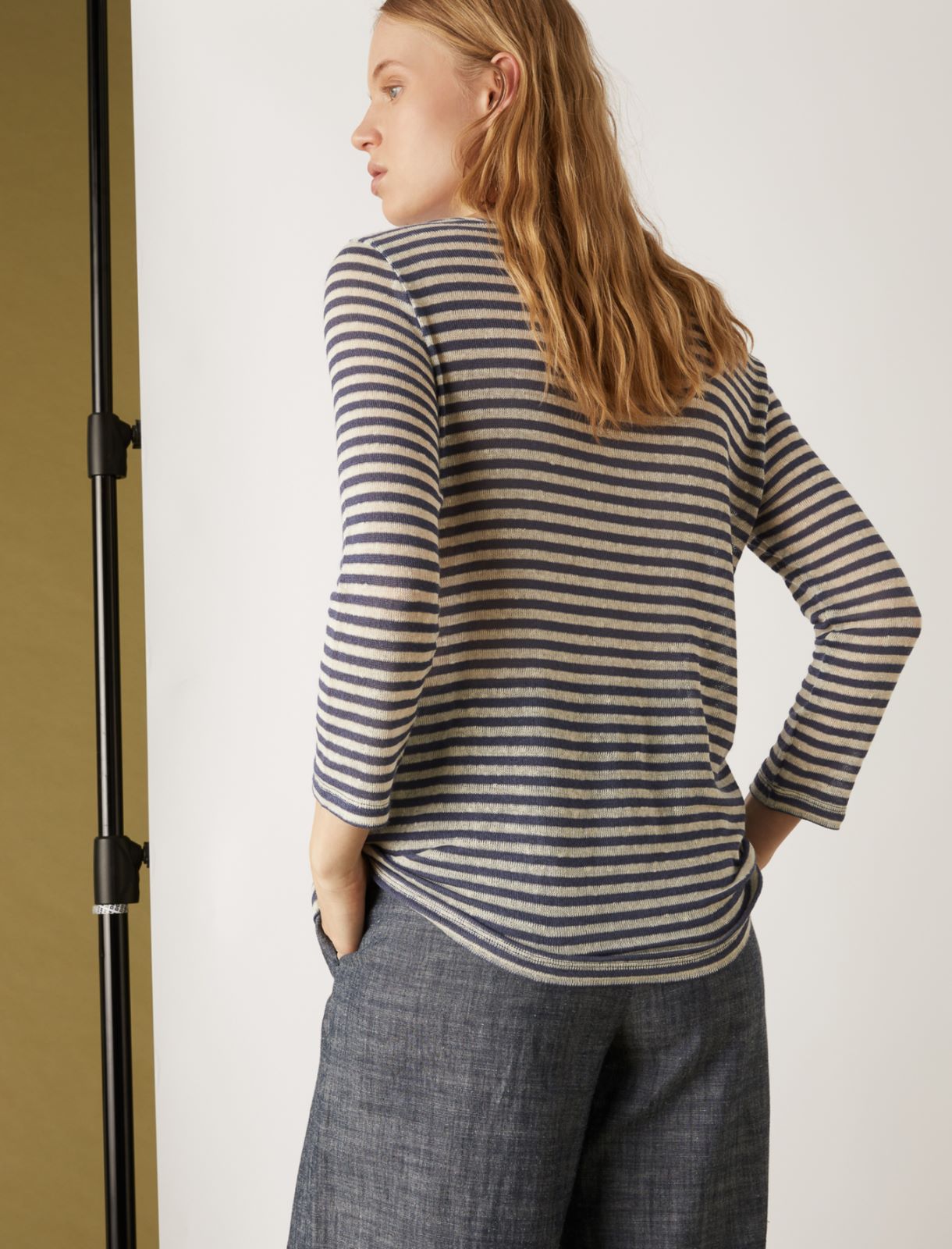 Jersey T-shirt, cobalt blue - Marella