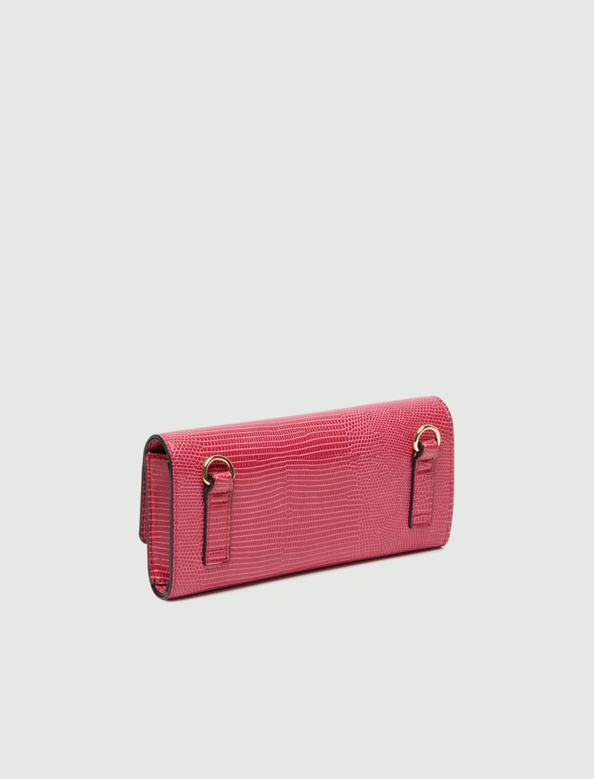 Shoulder-strap clutch bag, fuchsia - Marella