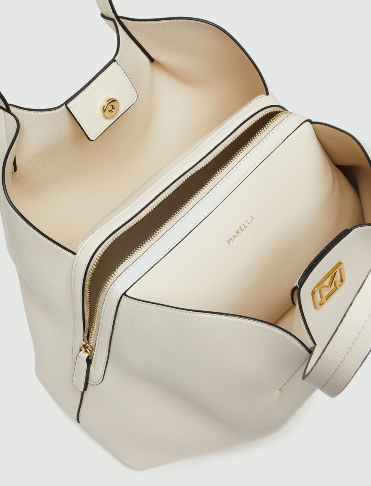 Shopping tote, white - Marella
