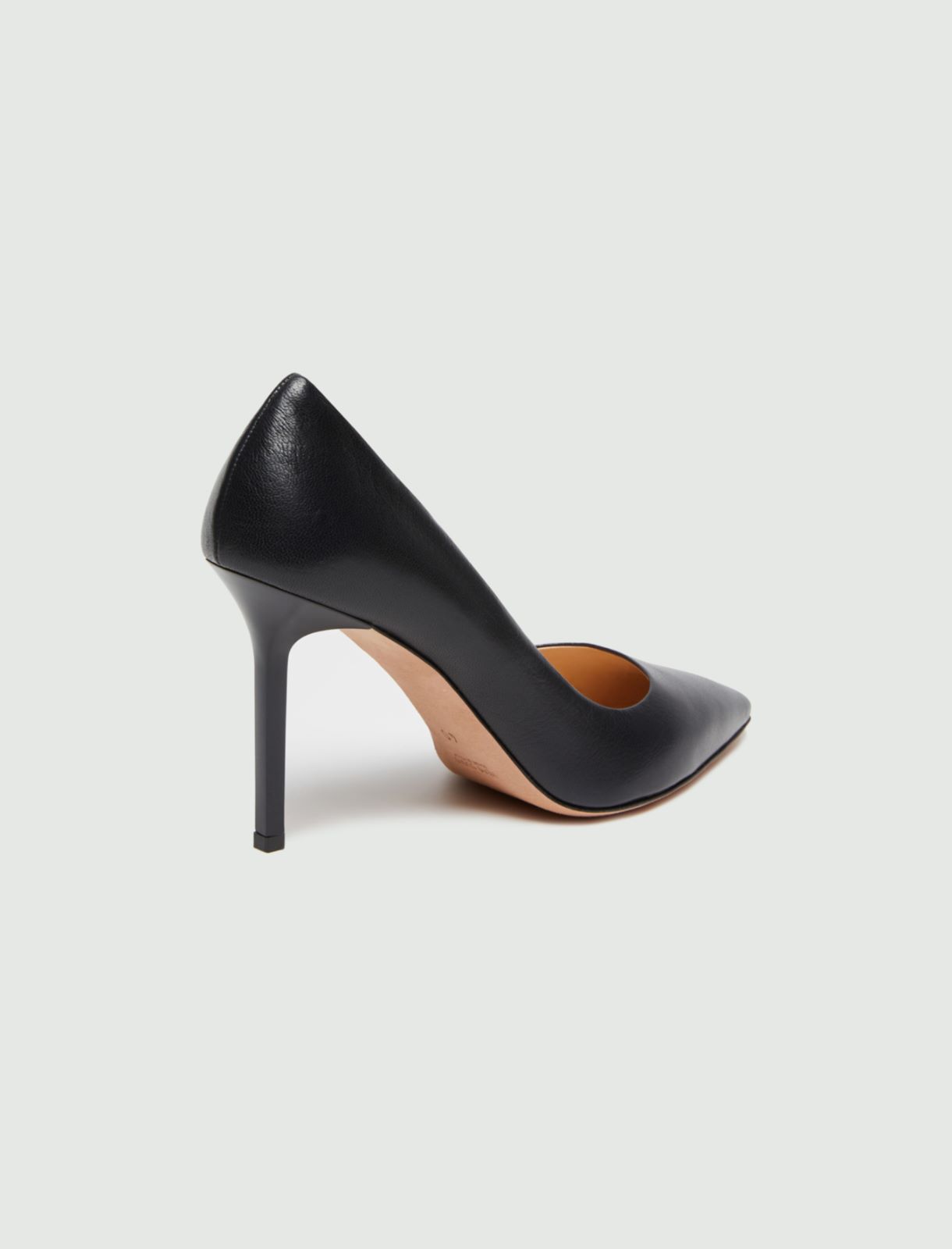 Leather court shoes Marella