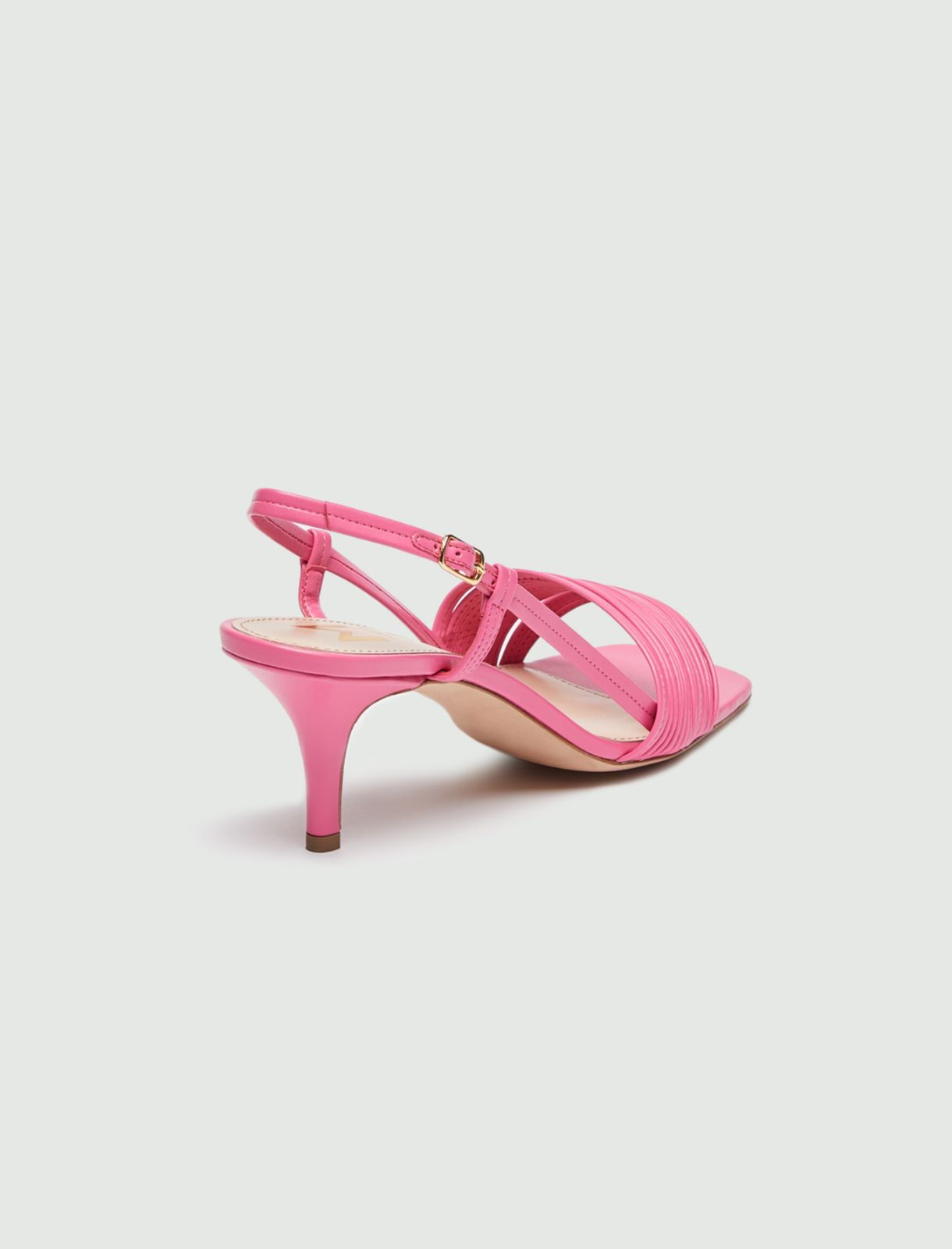 Heeled sandals, fuchsia - Marella