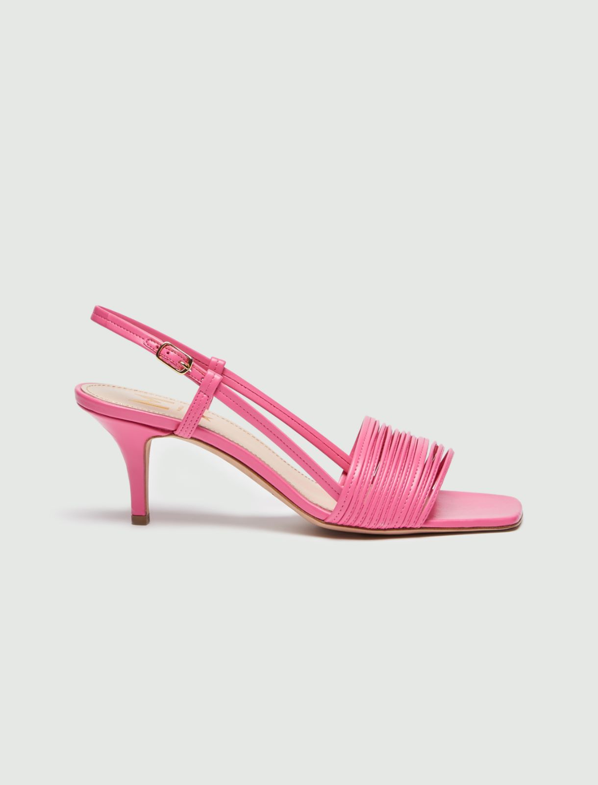 Heeled sandals, fuchsia - Marella