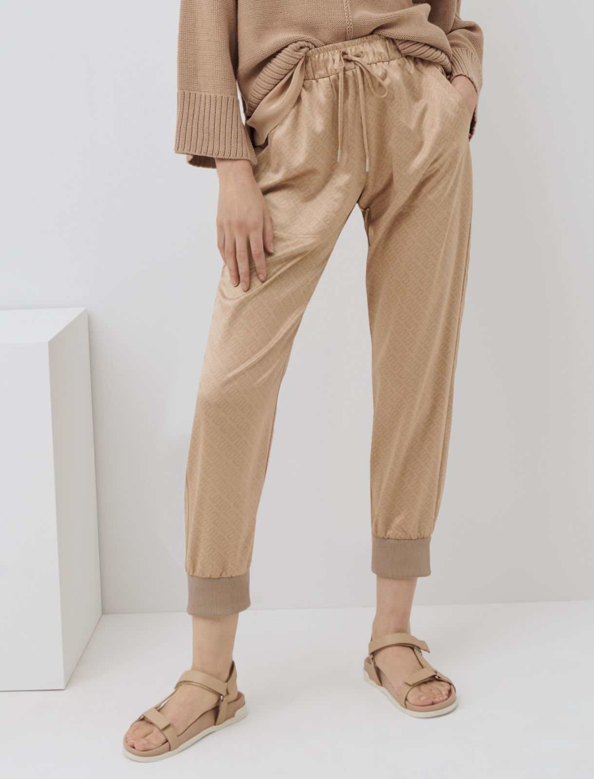 Sandali in pelle MONOCHROME, sabbia - Marella