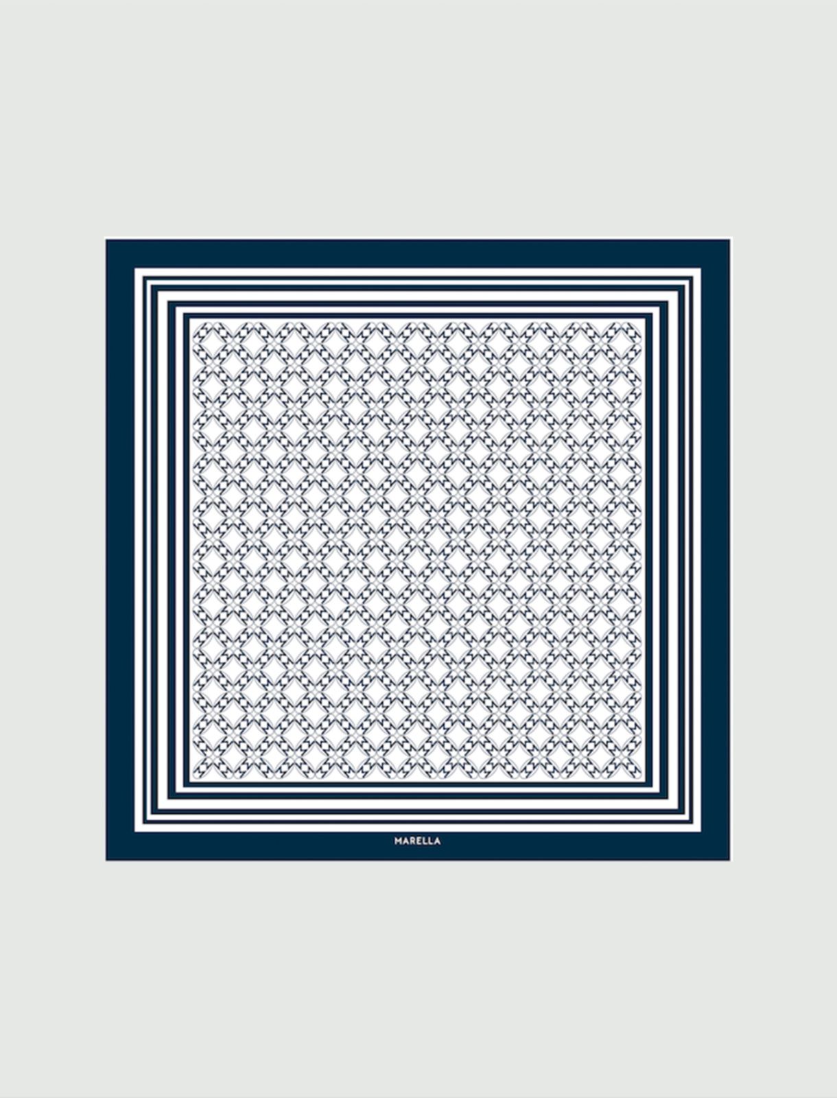 Silk neckerchief, ultramarine - Marella