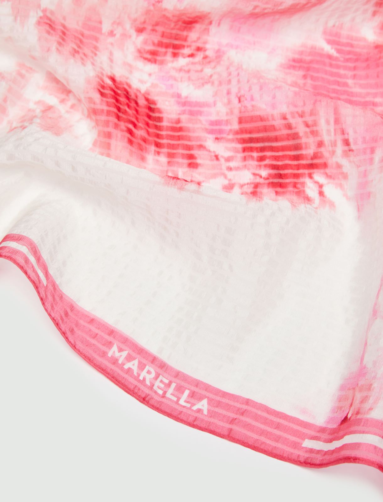 Silk stole, pink - Marella