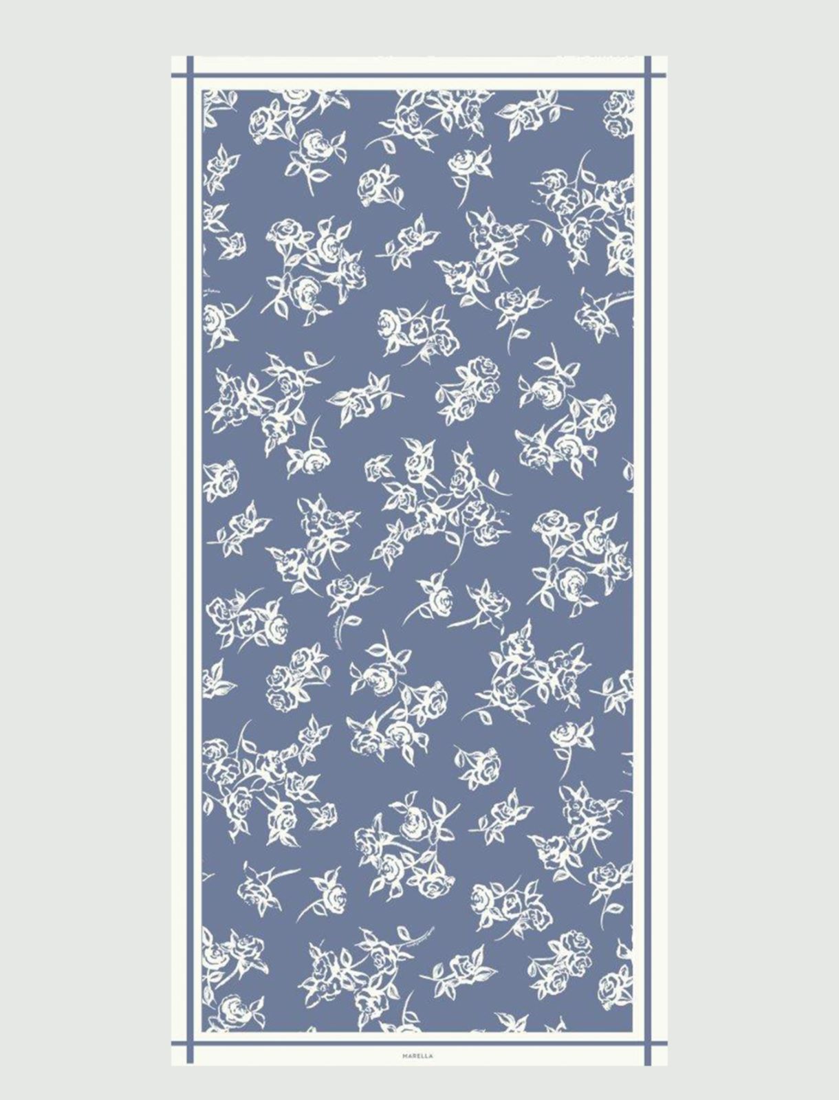 Cotton stole, light blue - Marella
