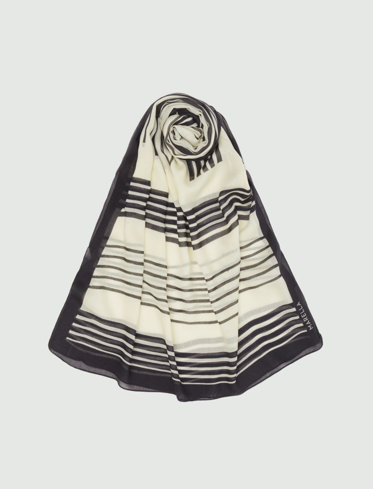 ART.365 stole, optical white - Marella