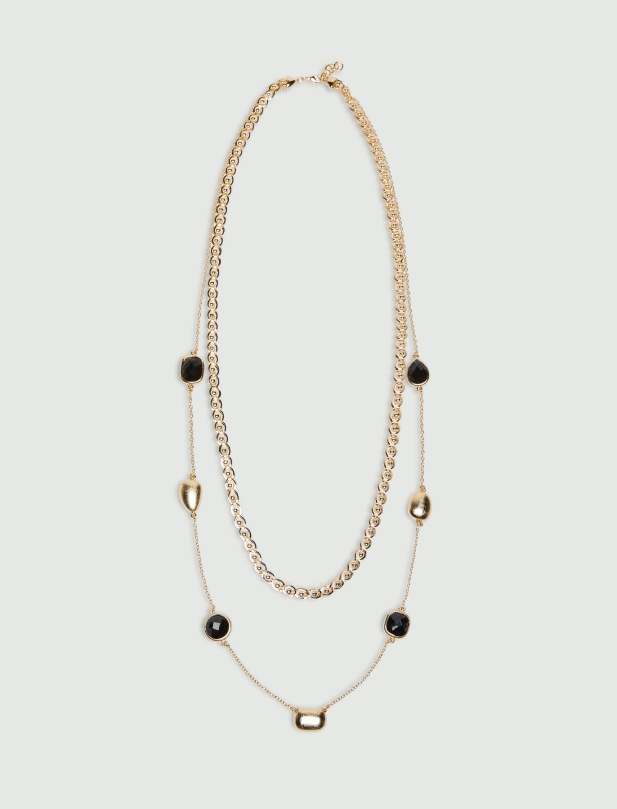 Long necklace, black - Marella