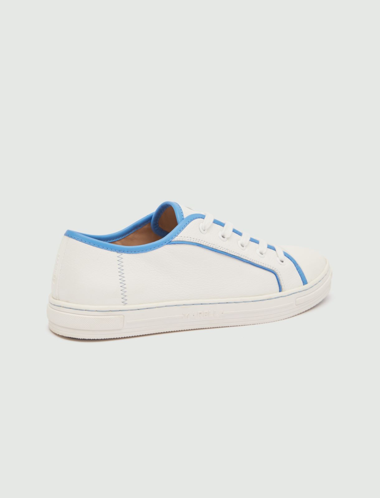 Leather sneakers, light blue - Marella