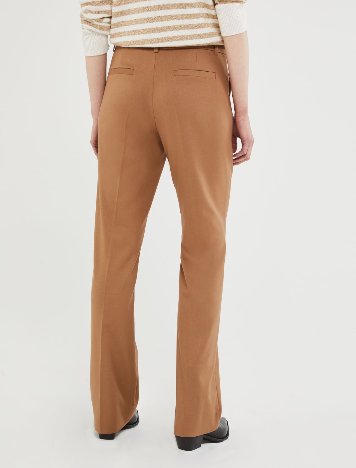 Bootcut trousers - Camel - Marella - 2