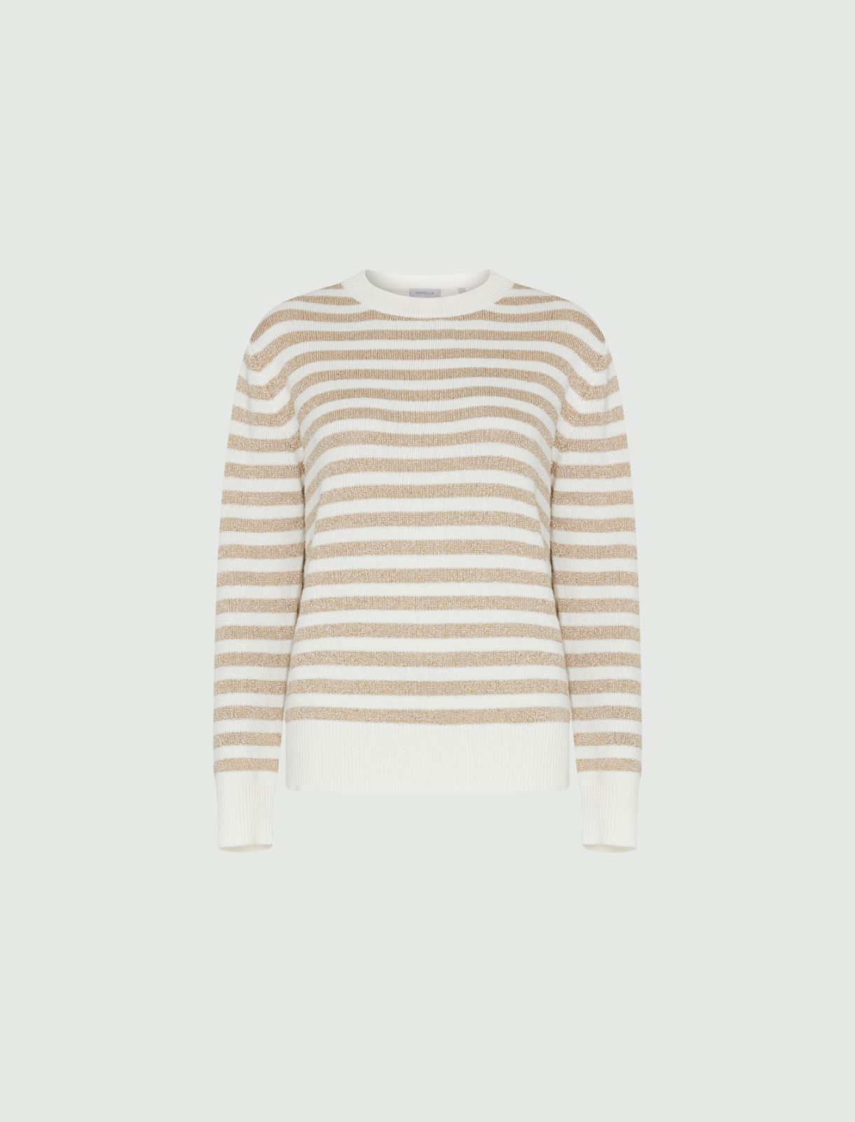 Striped sweater - Cream - Marella