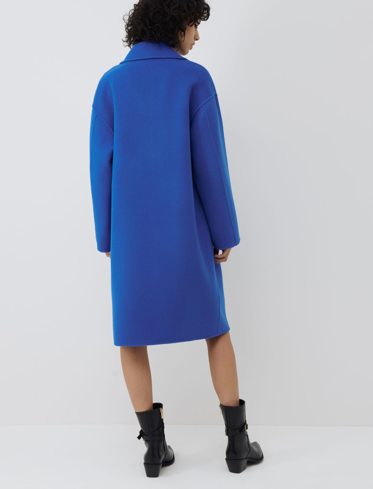 Wool coat - Cornflower blue - Marella - 2