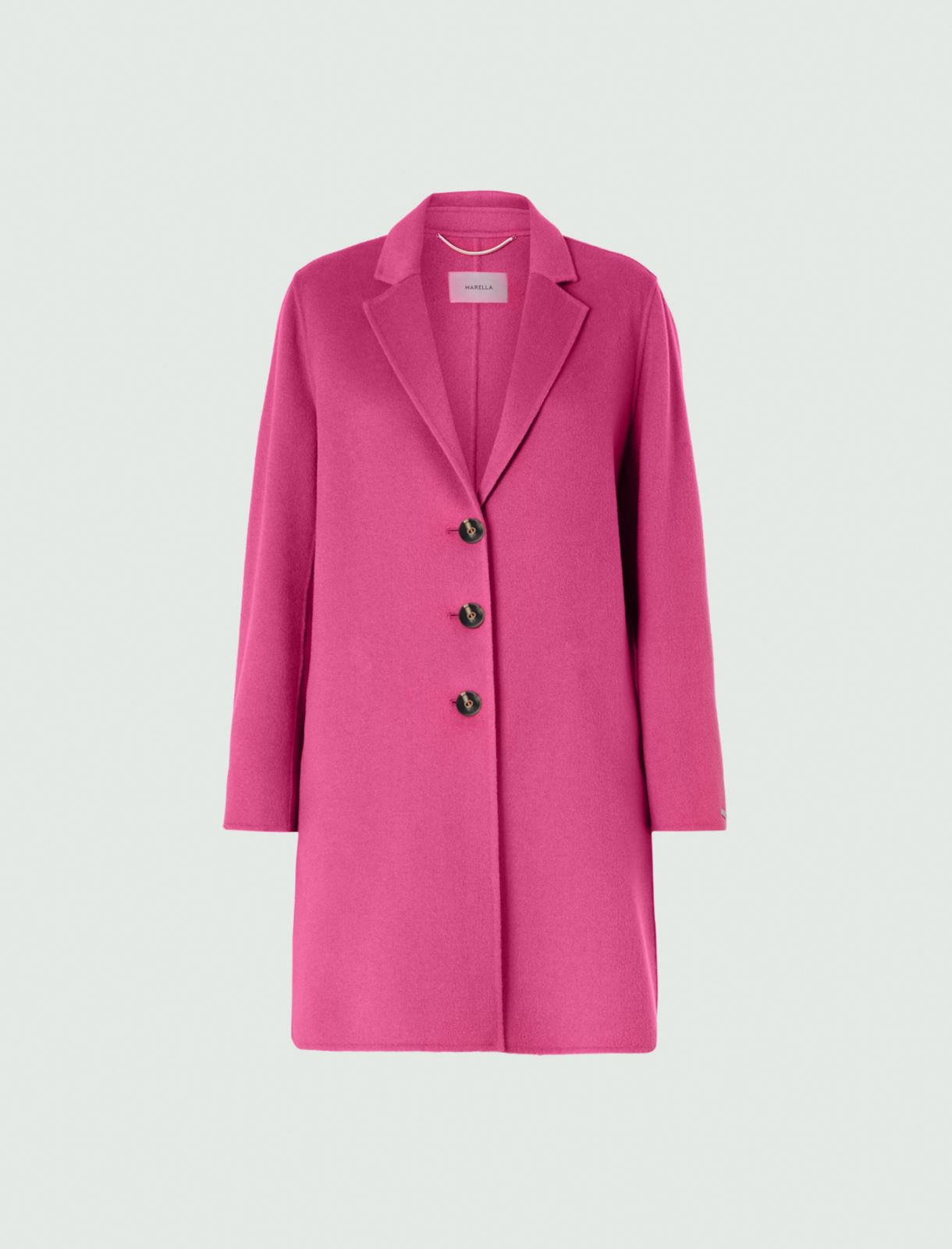 Single-breasted coat - Pink - Marella - 5