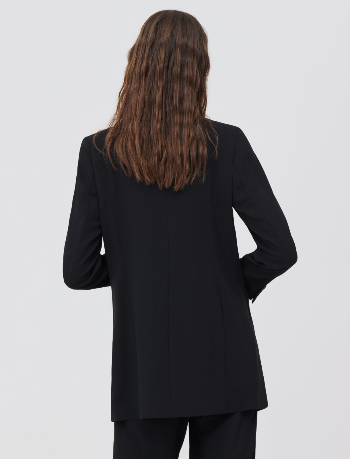 Long blazer, black - Marella