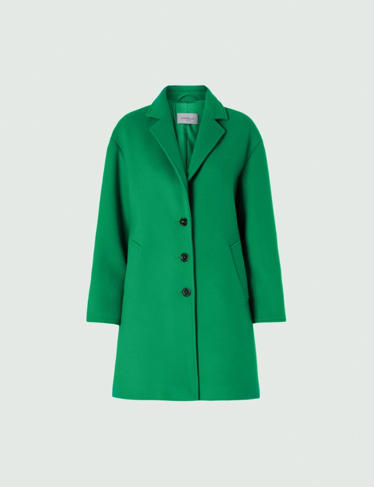 Cloth coat - Green - Marella - 2